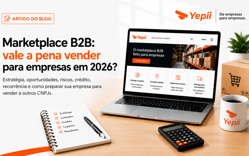Marketplace B2B: vale a pena vender para empresas em 2026?