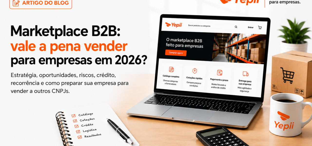 Marketplace B2B: vale a pena vender para empresas em 2026?